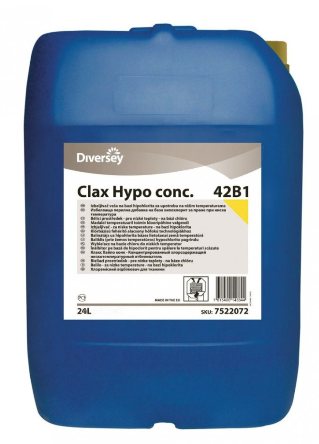 Inalbitor rufe Clax Hypo Conc  Diversey  24L